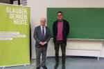 Prof. Dr. Josef Rist und Prof. Dr. Dr. Benedikt Göcke - Vortrag am 15.11.2023 (© AlteKG)